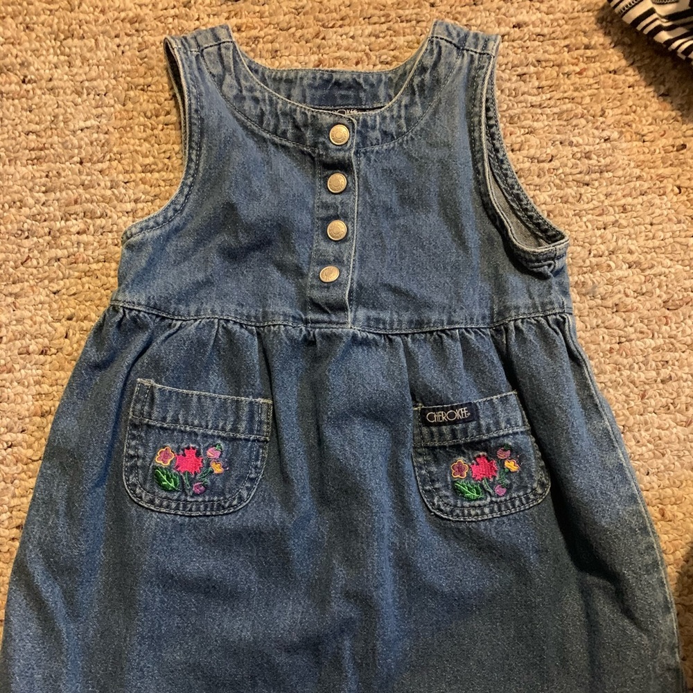 Cherokee kids jean dress